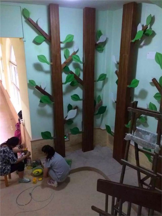 文化墙彩绘建设